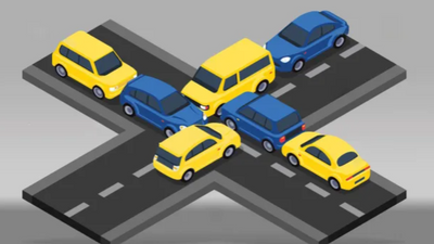 Brain teaser : Only those with high IQ can clear this traffic jam