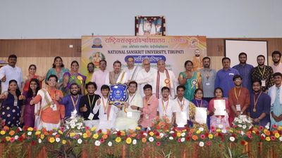 Host team bags the overall championship at ‘All India Sanskrit Students Talent Festival 2024’
