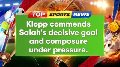 Klopp Praises Salah's Winning Goal As Liverpool Beats Brighton 2-1
