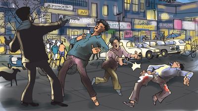 When LTTE, rivals were involved in a shoot-out in Chennai’s Pondy Bazaar