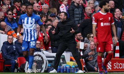 De Zerbi to hold further talks with Brighton after defeat at Liverpool