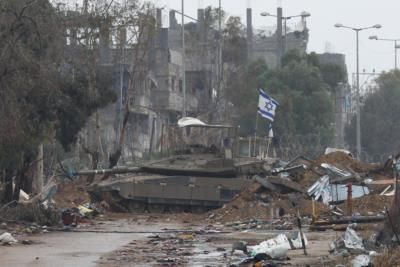 Easter Mass In Gaza City Held Amid War Displacement