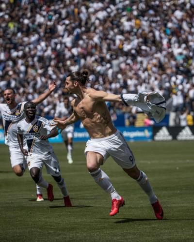 Zlatan Ibrahimovic's Intense Celebration Captured In Throwback Photos