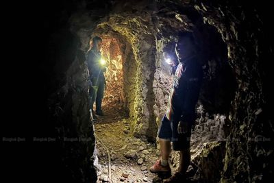 World War II tunnel found in Kanchanaburi