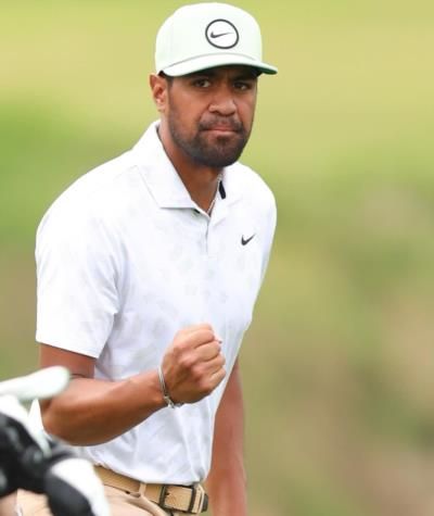 Capturing Tony Finau's Intensity And Focus On The Golf Course