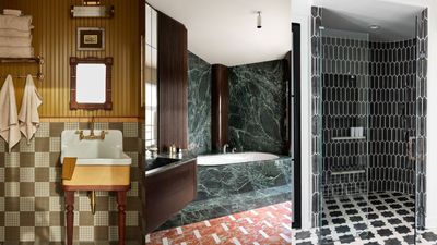10 Art Deco bathrooms that are filled with decadent character