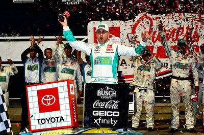 NASCAR Cup Richmond: Hamlin wins in overtime as Truex misses out