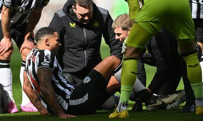 Eddie Howe blames ‘bad luck’ for Newcastle’s growing injury crisis