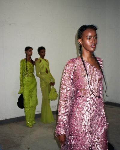 Elegant And Stylish: New York Fashion Model In Captivating Poses