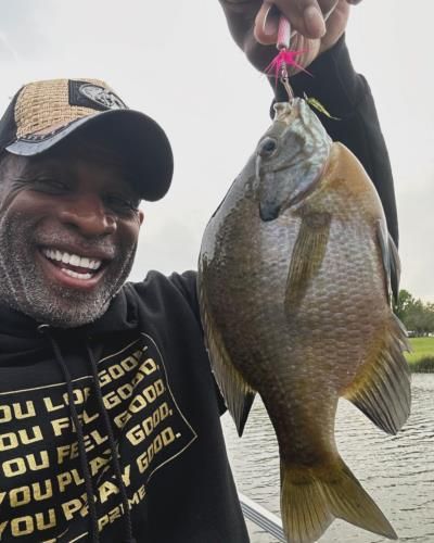 Deion Sanders Embraces Nature Through Fishing