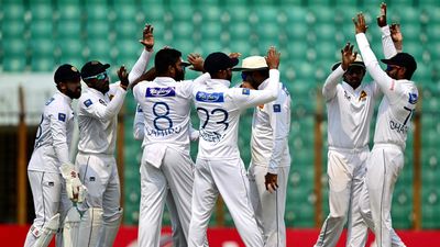 Sri Lanka on course for Test-series sweep over Bangladesh despite batting collapse