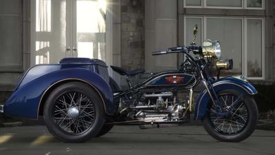 Feast Your Eyes On This Custom Henderson De Luxe Trike