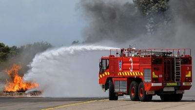 Airport disruption as firies strike over 'extreme risk'