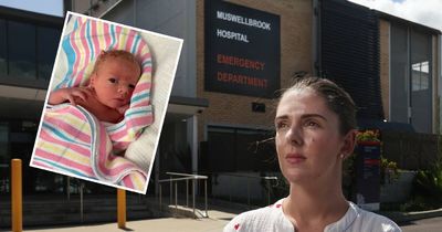 'Half-naked in front of 20 people': Mum's quick birth in toilet cubicle