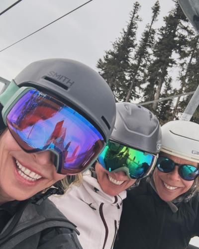 Chelsea Handler's Snowy Mountain Adventure With Her Squad