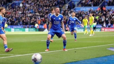 Jamie Vardy Shines In Captivating Match Photoshoot