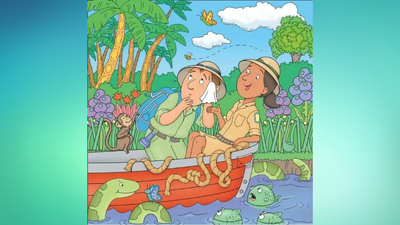 You have perfect vision if you can spot a lemon in this jungle