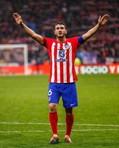 Koke's Thrilling Match Moments Captured In Vibrant Photos