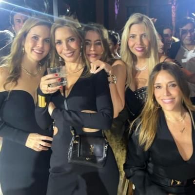 Sofia Vergara Radiates Elegance And Joy With Friends