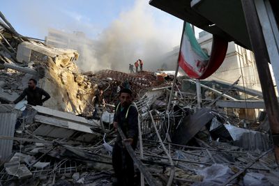 Iranian officials accuse Israel of a deadly attack on Iran's consulate in Syria