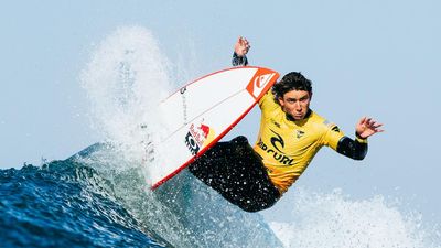 Surfing finals day put on hold again at Bells Beach