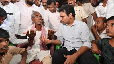 Prevailing drought conditions are man-made: KTR