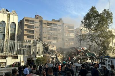 Iran Guards Say 7 Members Killed In Israel Strike On Syria Consular Annex