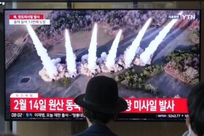 North Korea Test-Fires Suspected Intermediate-Range Ballistic Missile
