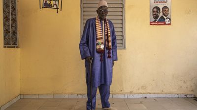 Senegal's new 'serious and ambitious' leader Faye celebrated in his native village
