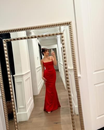 Cassey Ho Radiates Elegance In Stunning Red Dress Photoshoot