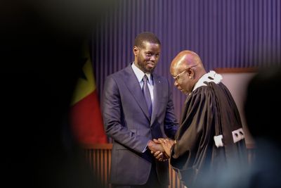 From prisoner to president in 20 days, Senegal’s Diomaye Faye takes office