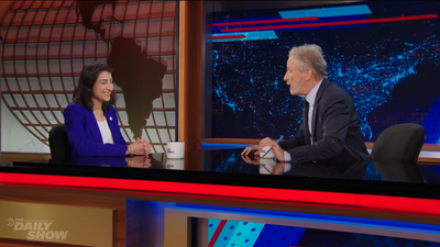 "They literally said 'please don't talk to her'" — Jon Stewart says Apple denied guest appearance from FTC amidst swirling antitrust woes