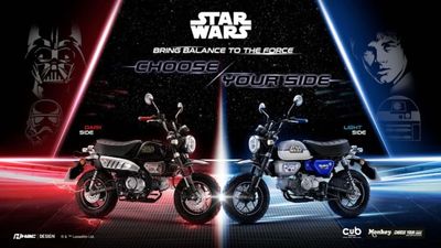 Stop What You're Doing And Look At The Honda Monkey Star Wars Edition
