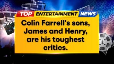 Colin Farrell's Sons Become His Toughest Critics Of His Work.