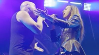 Watch Halestorm’s Lzzy Hale fill in for Ann Wilson of Heart by performing Don’t Tell Me live with Disturbed