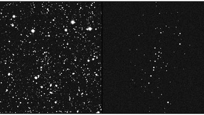 The faintest star system orbiting our Milky Way may be dominated by dark matter