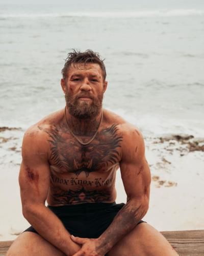 Conor Mcgregor Channels 'Road House' Vibes In Beach Photoshoot
