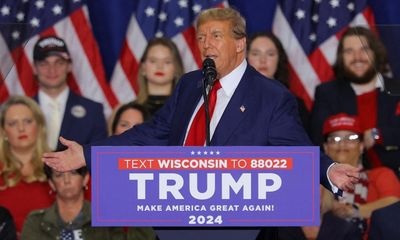 Trump rails against ‘migrant crime’ and ‘rigged’ 2020 election at Wisconsin rally