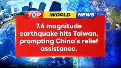 China Offers Relief Assistance To Taiwan After Earthquake