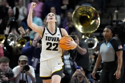 Caitlin Clark Leads Iowa To Record-Breaking Women's Basketball Victory