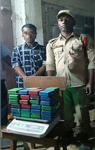 One person arrested with 576 grams of heroin in Assam's Nagaon