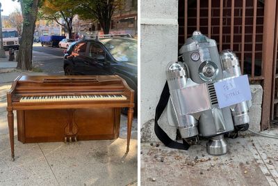 ‘Stooping NYC’: 30 Times People Left Treasures For Others To Find On The Curb (New Pics)