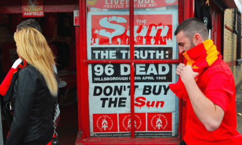 The Sun’s Hillsborough stories used to teach MPs how…