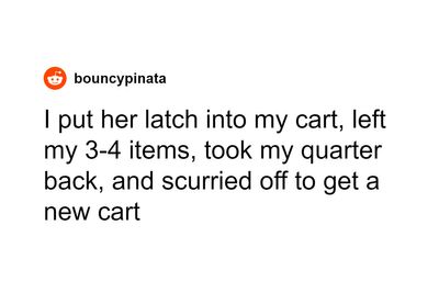 Guy Locks His Cart To Entitled Shopper After Being Annoyed Way Too Much