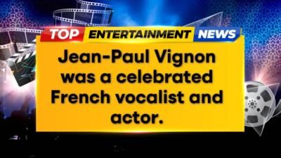 Renowned French Vocalist And Actor Jean Paul Vignon