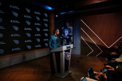 Photos from Titans CB L’Jarius Sneed’s introductory presser