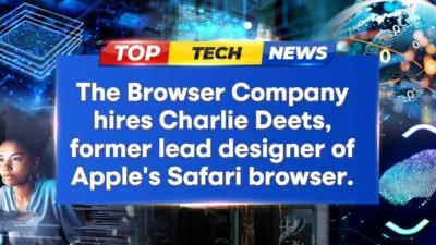 The Browser Company Hires Apple's Safari Lead Designer, Charlie Deets