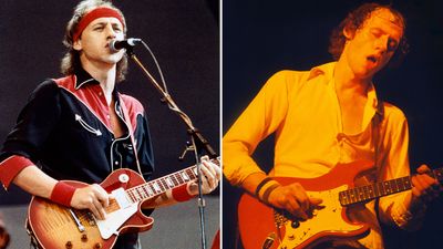 “Some guitars are just that little bit special that they work their way in, you know?” Mark Knopfler on why he had to keep his Sultans of Swing Strat – despite selling his Money for Nothing Les Paul and the rest of his collection