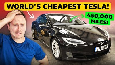 This Cheap Used Tesla Model S With 450,000 Miles Seems Remarkably Good