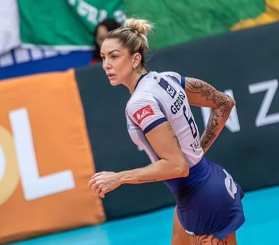 Thaisa Daher: A Volleyball Star Shining With Skill And Determination